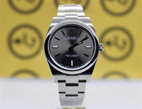 rolex oyster perpetual dark rhodium 2011|Rolex Oyster Perpetual 41mm silver.